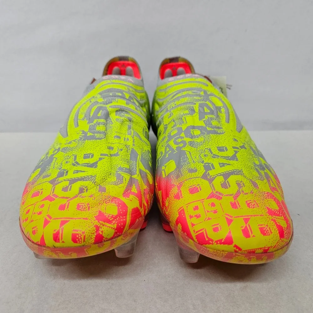 Adidas Copa‎ Sense+ FG Soccer Cleats FY6226 Clear Onix Grey Yellow Men's Size 8